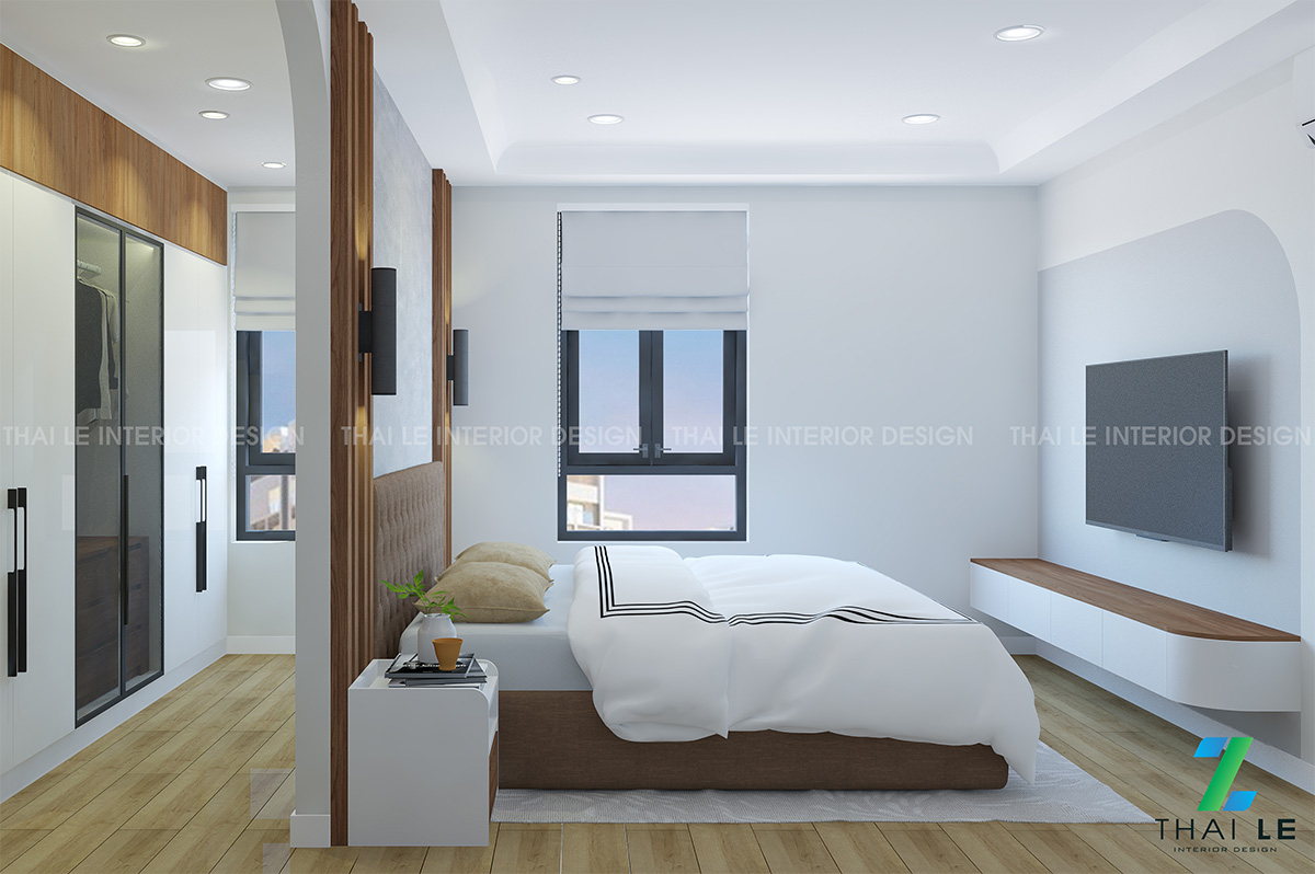 Thiết kế nội thất nhà phố Đường B2 Bình Điền Q8 - 400m2